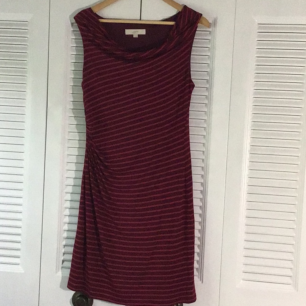 LOFT sleeveless dress